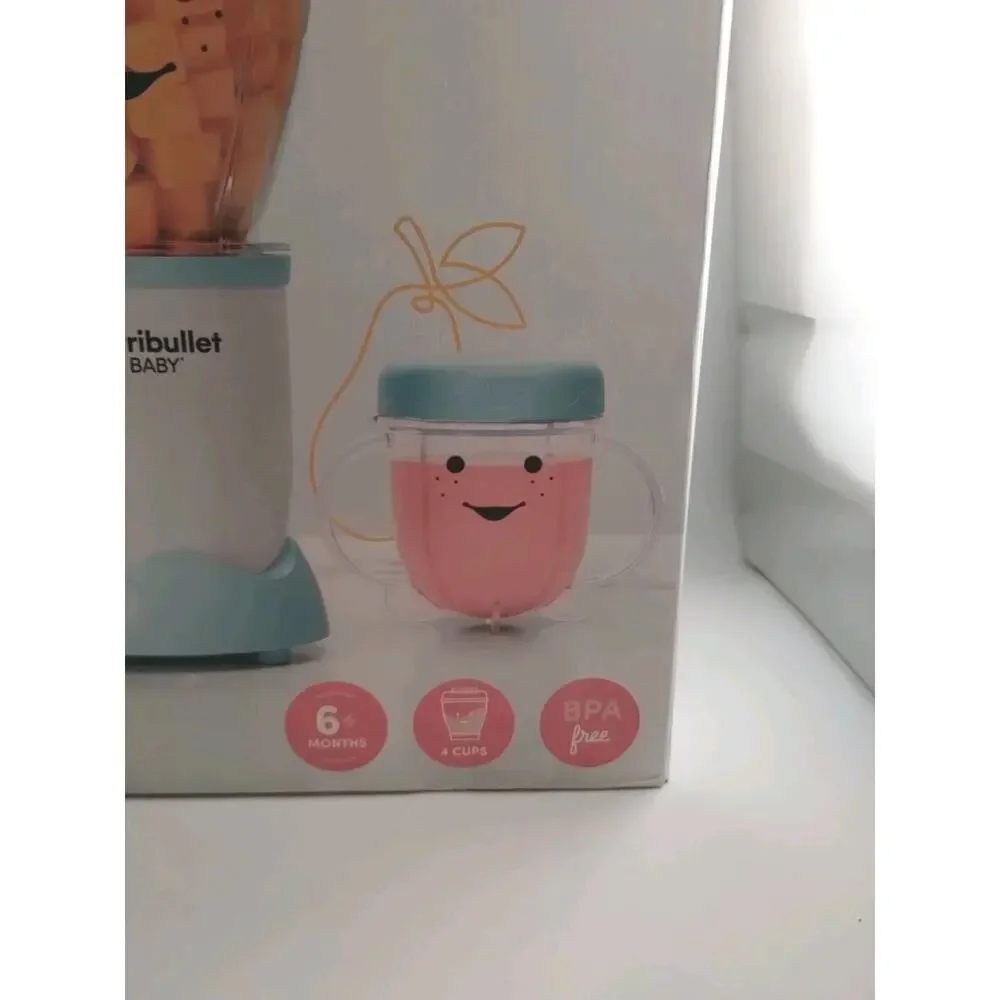Nutribullet Baby Bullet Complete Blender Food Making System Kit NBY50100P